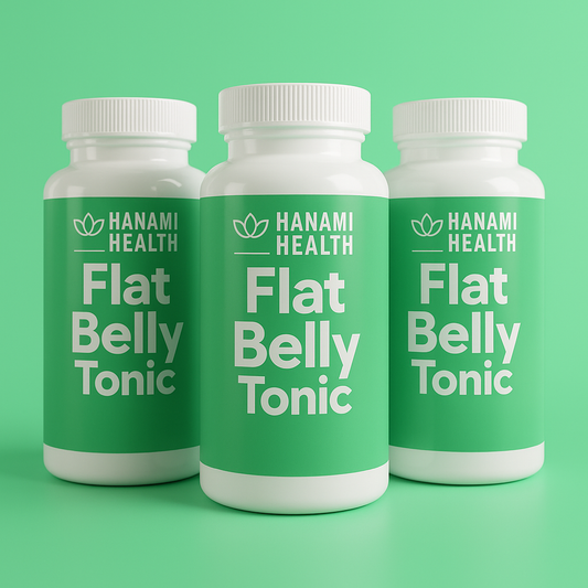 Hanami Flat Belly Tonic - 3 Months - Only $49 Per Bottle