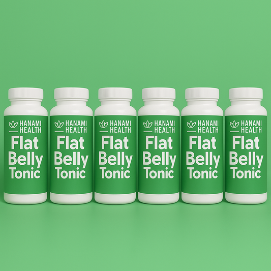 Hanami Flat Belly Tonic - 6 Months - Only $35 Per Bottle